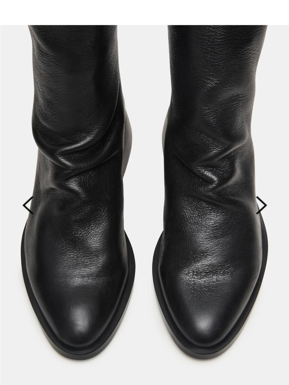 NWT Steve Madden Nexie Leather Black Boots